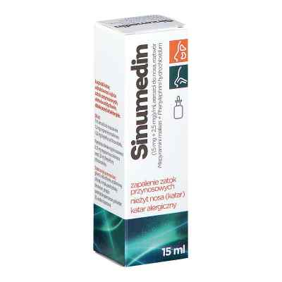 Sinumedin aerozol do nosa