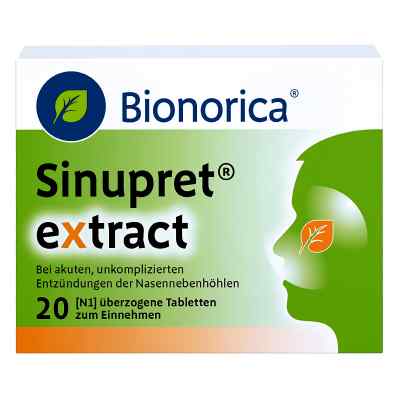 Sinupret extract tabletki powlekane  20 szt. od Bionorica SE PZN 09285530