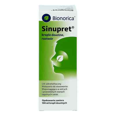 Sinupret krople 100 ml od BIONORICA AG PZN 08300403