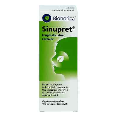 Sinupret krople 100 ml od BIONORICA AG PZN 08300403