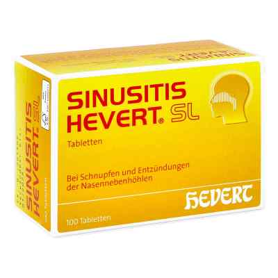 Sinusitis Hevert Sl tabletki 100 szt. od Hevert-Arzneimittel GmbH & Co. K PZN 02785005