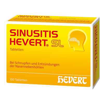 Sinusitis Hevert Sl tabletki 100 szt. od Hevert-Arzneimittel GmbH & Co. K PZN 02785005