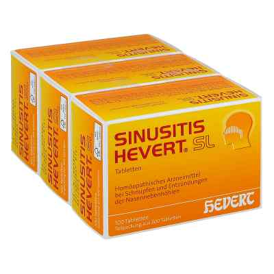 Sinusitis Hevert Sl tabletki 300 szt. od Hevert Arzneimittel GmbH & Co. K PZN 02785028