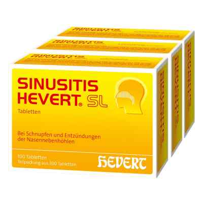 Sinusitis Hevert Sl tabletki 300 szt. od Hevert Arzneimittel GmbH & Co. K PZN 02785028