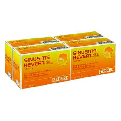 Sinusitis Hevert Sl Tabletten 4x100  od Hevert-Arzneimittel GmbH & Co. K PZN 08100284