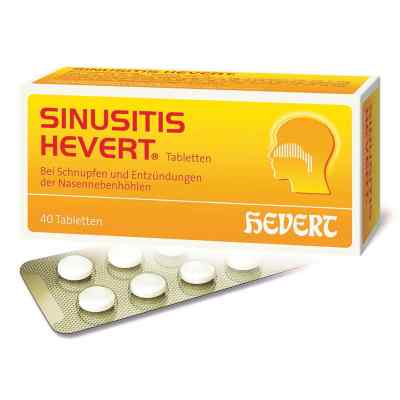 Sinusitis Hevert Tabletten 40 szt. od Hevert-Arzneimittel GmbH & Co. KG PZN 19107350
