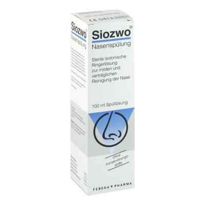Siozwo środek do płukania nosa bez konserwantów 100 ml od Febena Pharma GmbH PZN 01300773
