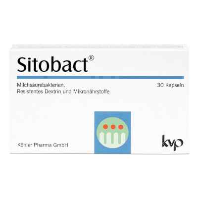 Sitobact kapsułki 30 szt. od Köhler Pharma GmbH PZN 07396745