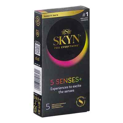 Skyn 5 Senses+ Prezerwatywy nielateksowe