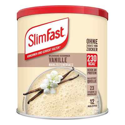 Slim Fast koktajl odchudzający, smak waniliowy 438 g od ALLPHARM Vertriebs GmbH PZN 11280735