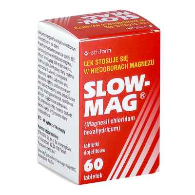 Slow-Mag tabletki dojelitowe 60  od ETHIFARM SP. Z O.O. PZN 08301711