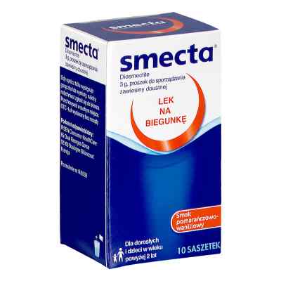 Smecta saszetki 10  od BEAUFOUR IPSEN INDUSTRIE PZN 08301379