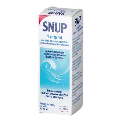 Snup 1 mg/ml aerozol do nosa 1  od STADA ARZNEIMITTEL AG PZN 08300730