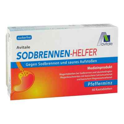 Sodbrennen Helfer Kautabletten 60 szt. od Avitale GmbH PZN 13864570