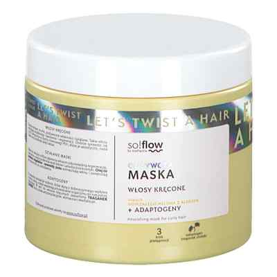 So!flow By Vis Plantis Maska odżywcza włosy kręcone 400 ml od  PZN 08305034