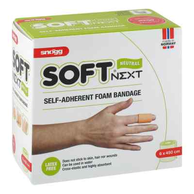 Soft Next selbsthaftender Verband 6 cmx4,5 m