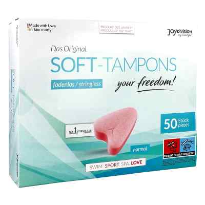 Soft Tampons normal tampony z gąbki 50 szt. od Dr.Dagmar Lohmann pharma + medical GmbH PZN 09750257