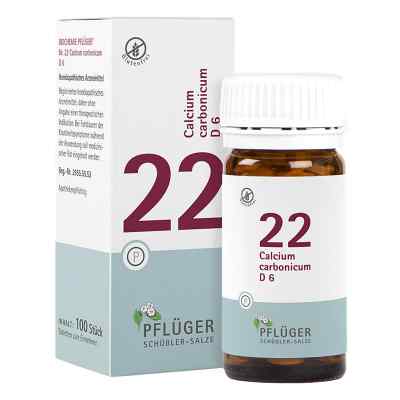 Sole Schüsslera Biochemia Pflüger 22 Calcium carbonicum D6 tabl.