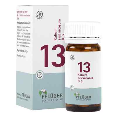 Sole Schüsslera Biochemie Pflüger 13 Kalium arsenic. D6 tabl.