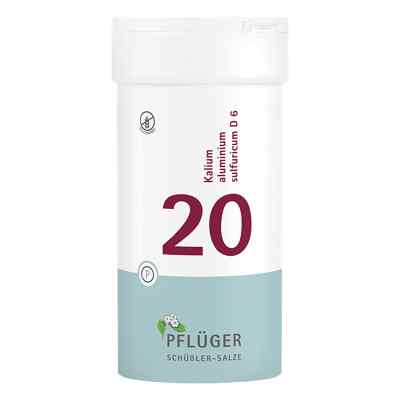 Sole Schüsslera Biochemie Pflüger 20 Kalium alum.sulf. D6, 6 tab