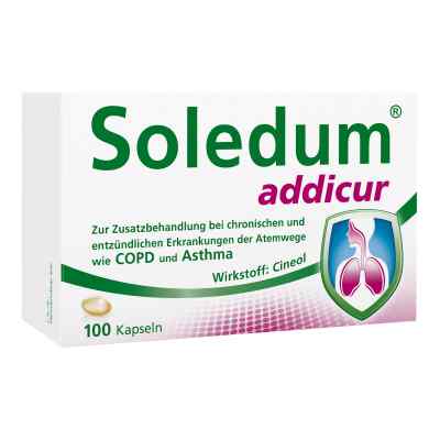 Soledum addicur 200 mg magensaftresistent   Weichkapseln 100 szt. od MCM KLOSTERFRAU Vertr. GmbH PZN 15889373