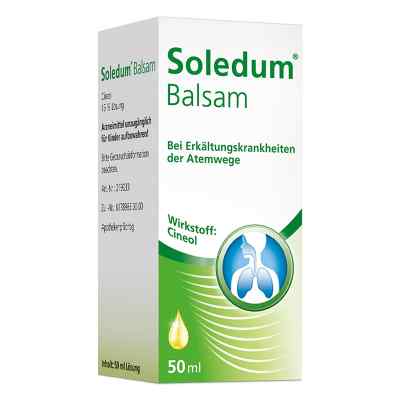 Soledum Balsam płyn 50 ml od MCM KLOSTERFRAU Vertr. GmbH PZN 03407015