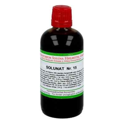Solunat Nr.15 krople 100 ml od Laboratorium Soluna Heilmittel GmbH PZN 02941296