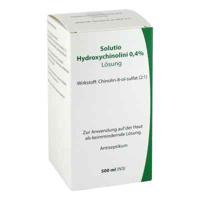 Solutio Hydroxychin. 0,4% 500 ml od LEYH-PHARMA GmbH PZN 00657289
