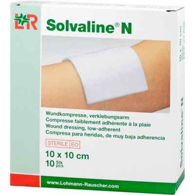 Solvaline N 10x10 cm steril Kompressen