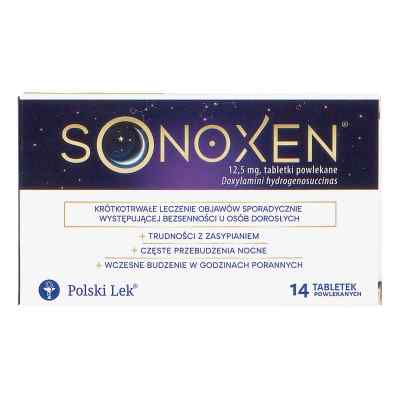 Sonoxen tabletki 14  od  PZN 08305408