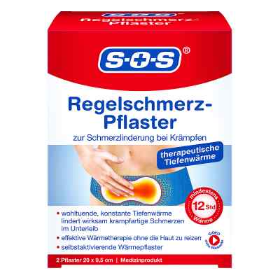 Sos Regelschmerz-pflaster 2 szt. od DISTRICON GmbH PZN 12672940