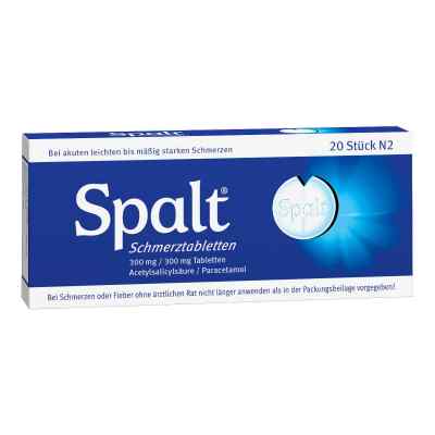 Spalt Schmerztabletten 20 szt. od PharmaSGP GmbH PZN 08689834