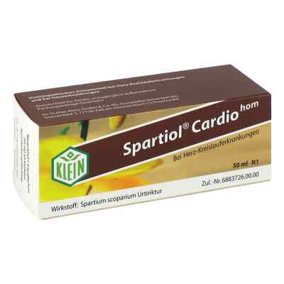 Spartiol Cardiohom Tropfen 50 ml od Dr. Gustav Klein GmbH & Co. KG PZN 02292142