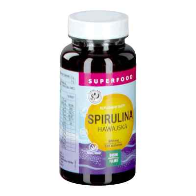 Spirulina HAWAJSKA 500 mg 100  od CYANOTECH CORPORATION PZN 08303213