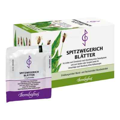 Spitzwegerichblaetter Filterbtl. 20X1.4 g od Bombastus-Werke AG PZN 02402777