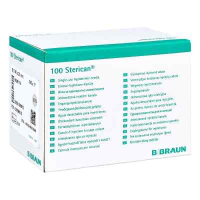 Sterican Dentalkan.luer 0,40x25 100 szt. od B. Braun Melsungen AG PZN 02058015