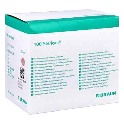Sterican Einmalkanüle 18 G 50 Mm 100 szt. od B. Braun Melsungen AG PZN 18746697