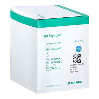 Sterican Einmalkanüle 23 G 60 Mm 100 szt. od B. Braun Melsungen AG PZN 18746450