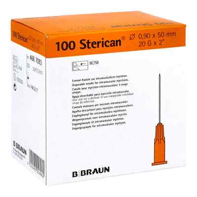 Sterican Kanuelen 20gx2 0,9x50 mm 100 szt. od B. Braun Melsungen AG PZN 07463217