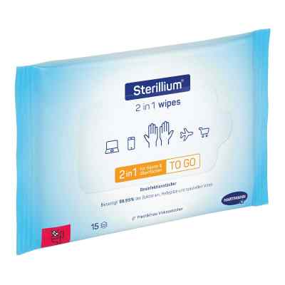 Sterillium 2in1 Chusteczki do dezynfekcji rąk i powierzchni
