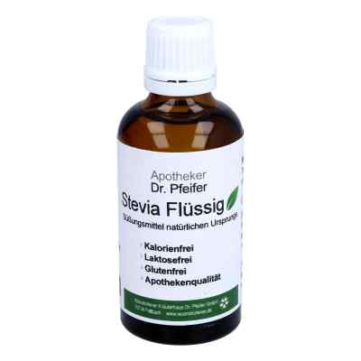 Stevia Doktor pfeifer Fluessig 50 ml od Wörishofener Kräuterhaus Dr. Pfe PZN 09784859