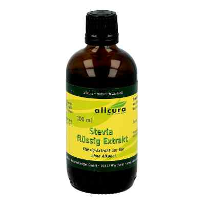 Stevia płynny ekstrakt słodzik 100 ml od allcura Naturheilmittel GmbH PZN 07795965