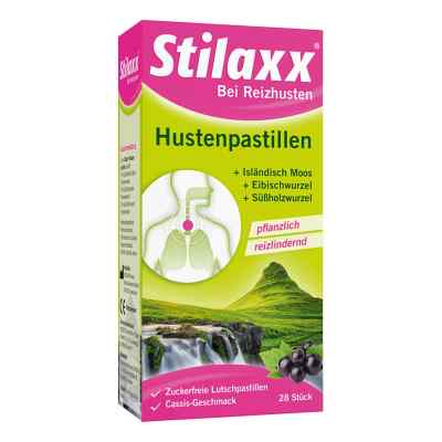 Stilaxx Isländisch Moos pastylki 28 szt. od MEDICE Arzneimittel Pütter GmbH& PZN 14447325