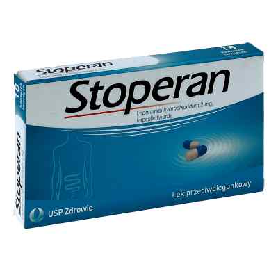 Stoperan 2 mg kapsułki twarde 18  od US PHARMACIA SP. Z O.O. PZN 08300095