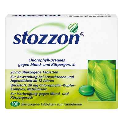 Stozzon chlorofil tabletki powlekane 100 szt. od Queisser Pharma GmbH & Co. KG PZN 07474020