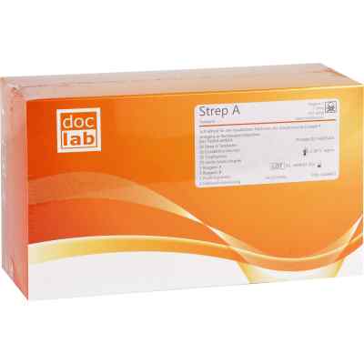 Strep A Schnelltest Set Testkarten 20 szt. od DocLab GmbH PZN 06408400