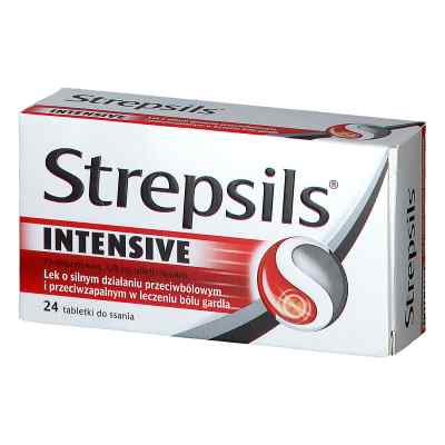 Strepsils Intensive tabletki do ssania 24  od RECKITT BANCKISER HEALTH CARE IN PZN 08300451