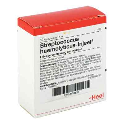 Streptococcus Haemolyt. Nos. ampułki 10 szt. od Biologische Heilmittel Heel GmbH PZN 01178533