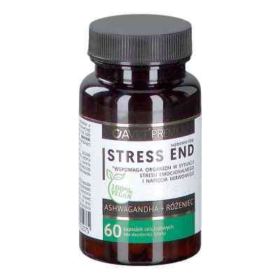Stress End Ashwagadha + Różeniec kapsułki 60 od AVET PHARMA SP. Z.O.O. PZN 08302010