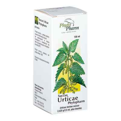 Succus Urticae Phytopharm płyn doustny 100 ml od PHYTOPHARM KLĘKA S.A. PZN 08301102